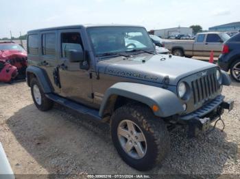  Salvage Jeep Wrangler