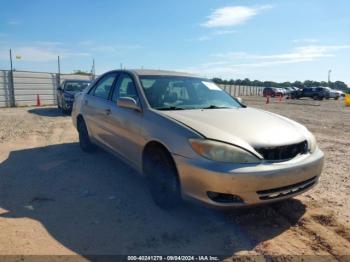  Salvage Toyota Camry