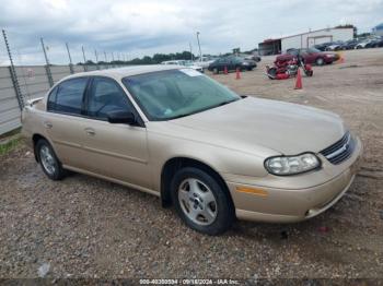  Salvage Chevrolet Malibu