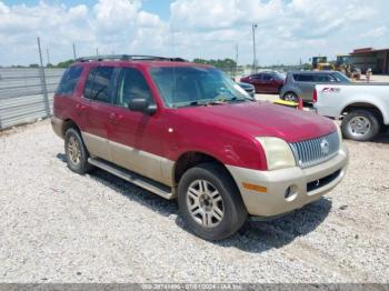  Salvage Mercury Mountaineer