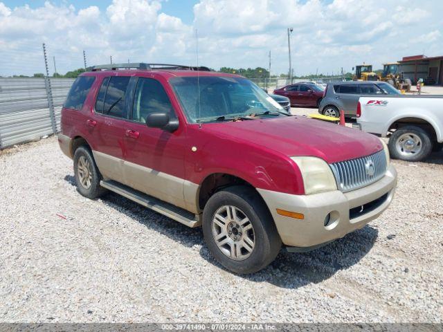  Salvage Mercury Mountaineer