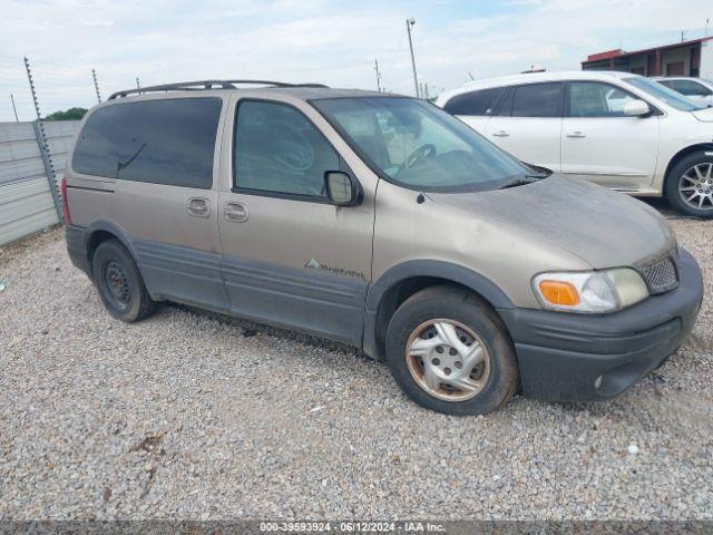  Salvage Pontiac Montana