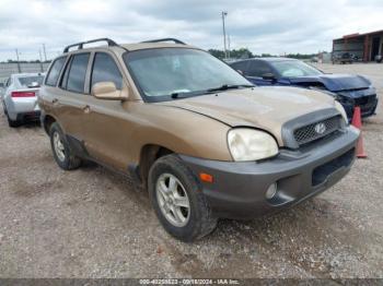  Salvage Hyundai SANTA FE