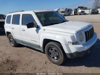  Salvage Jeep Patriot