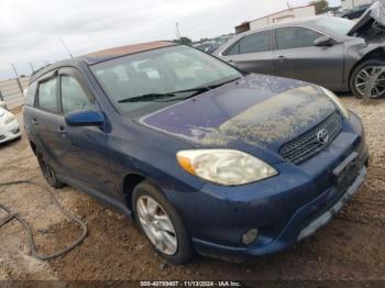  Salvage Toyota Matrix