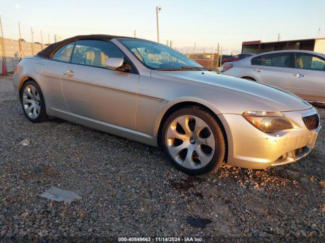  Salvage BMW 6 Series