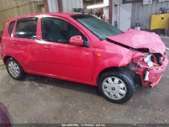  Salvage Chevrolet Aveo