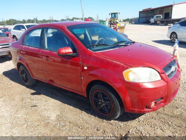  Salvage Chevrolet Aveo