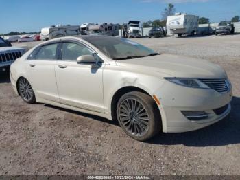  Salvage Lincoln MKZ