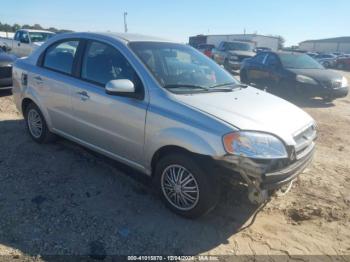  Salvage Chevrolet Aveo