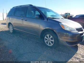  Salvage Toyota Sienna