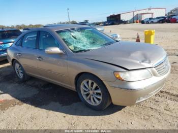  Salvage Hyundai Azera