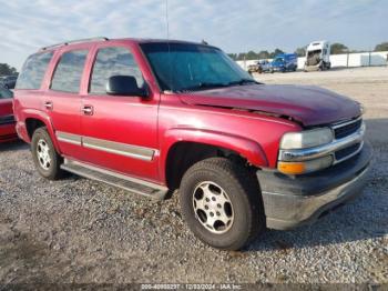  Salvage Chevrolet Tahoe