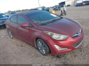  Salvage Hyundai ELANTRA