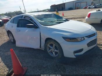  Salvage Chevrolet Malibu