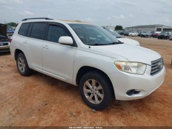  Salvage Toyota Highlander