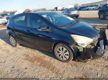  Salvage Toyota Prius c