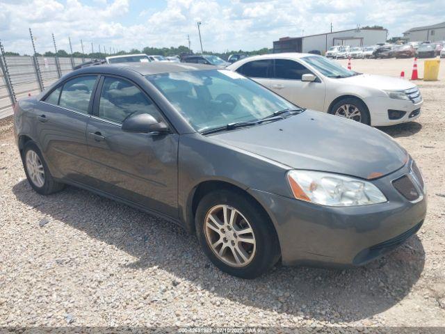  Salvage Pontiac G6