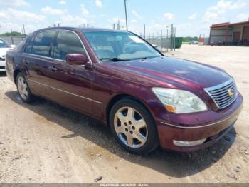  Salvage Lexus LS