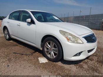  Salvage INFINITI G25x