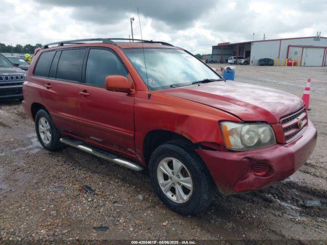  Salvage Toyota Highlander