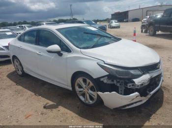  Salvage Chevrolet Cruze