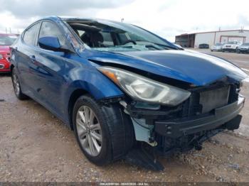  Salvage Hyundai ELANTRA