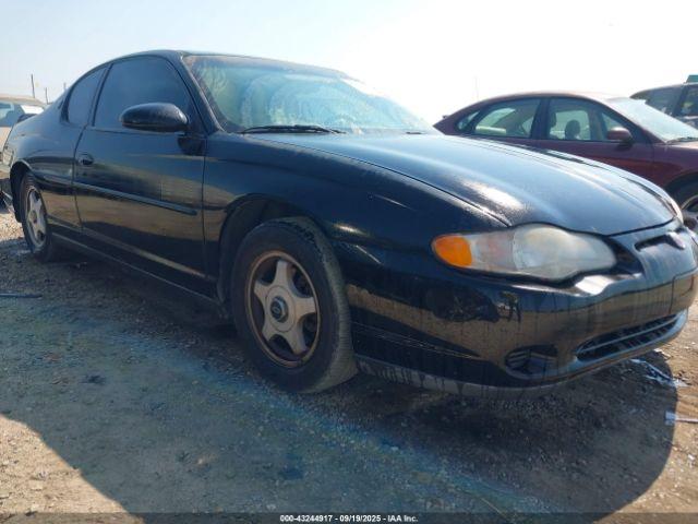  Salvage Chevrolet Monte Carlo