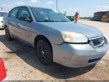 Salvage Chevrolet Malibu
