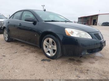  Salvage Pontiac G6