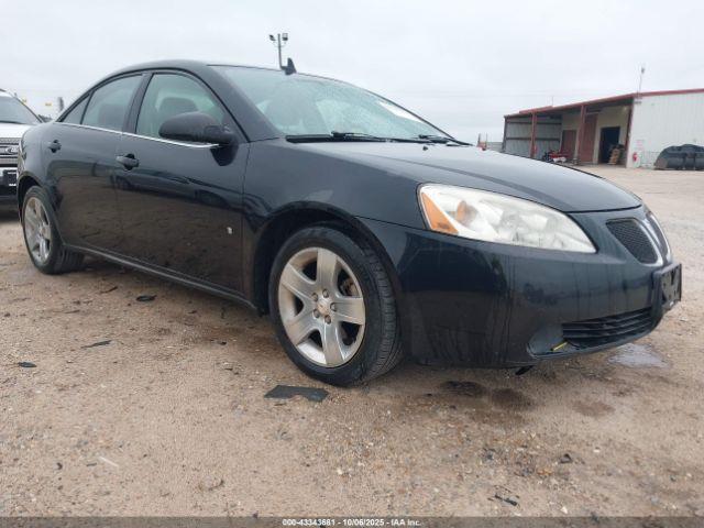  Salvage Pontiac G6