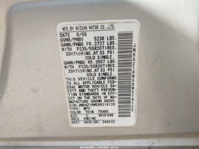 Nissan Murano Le Image 6