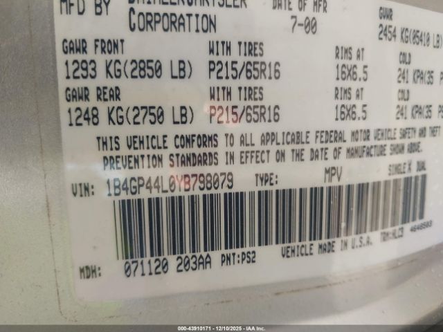 Dodge Grand Caravan Se Image 10