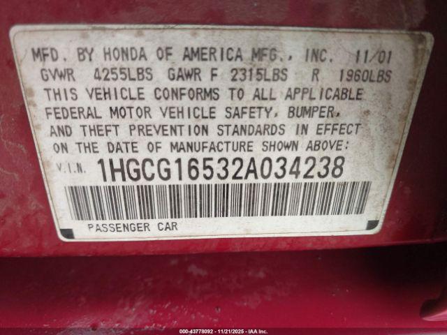 Honda Accord 3.0 Ex Image 8