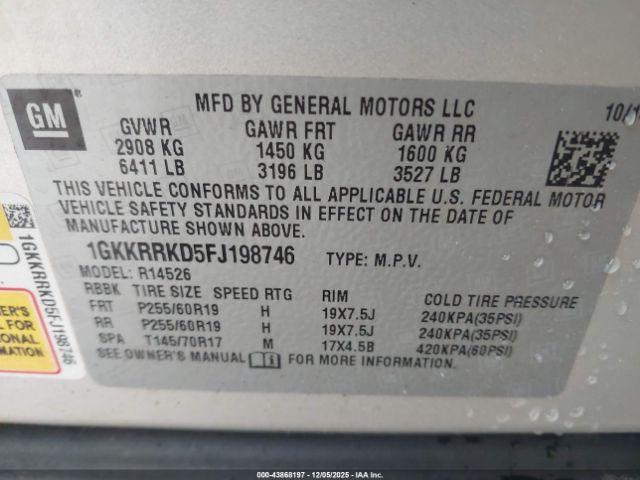 GMC Acadia Slt-1 Image 3