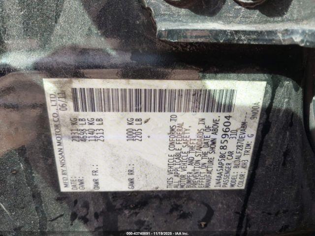 Nissan Maxima 3.5 Sv Image 8