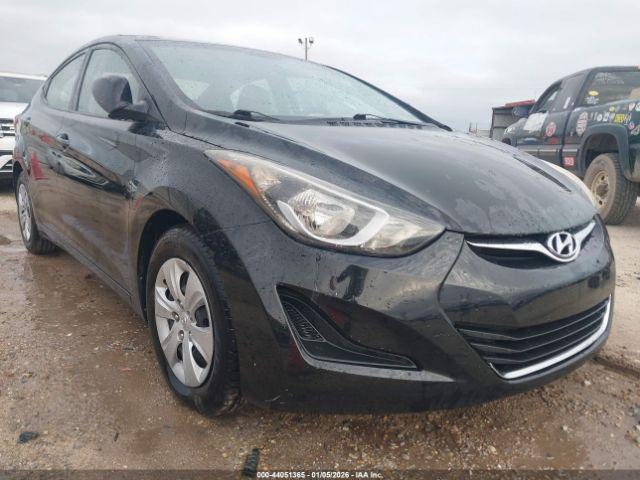  Salvage Hyundai ELANTRA
