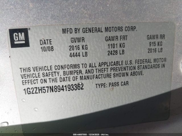 Pontiac G6 Gt Image 8