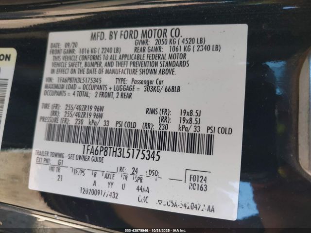 Ford Mustang Ecoboost Fastback Image 14