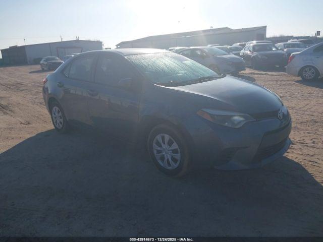  Salvage Toyota Corolla