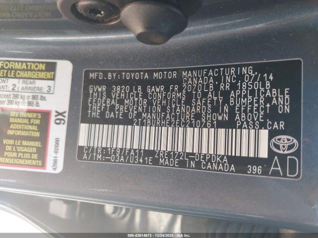 Toyota Corolla L Image 4