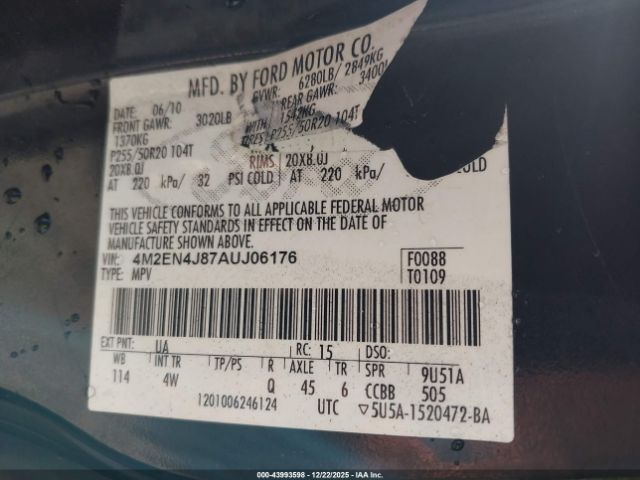 Mercury Mountaineer Premier Image 8