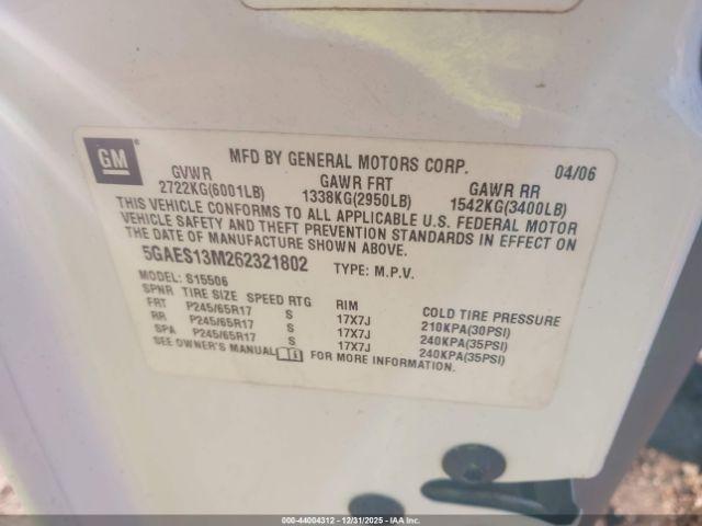 Buick Rainier Cxl Image 7